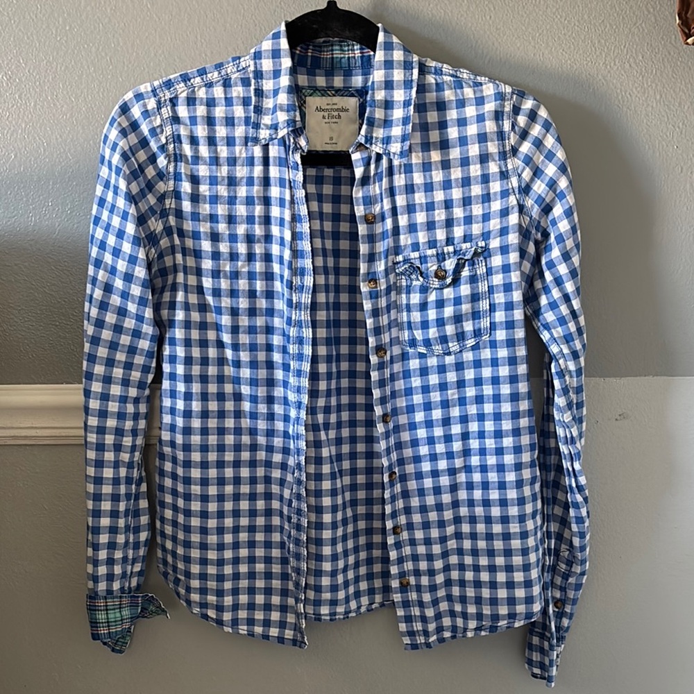 Abercrombie and Fitch flannel top #573